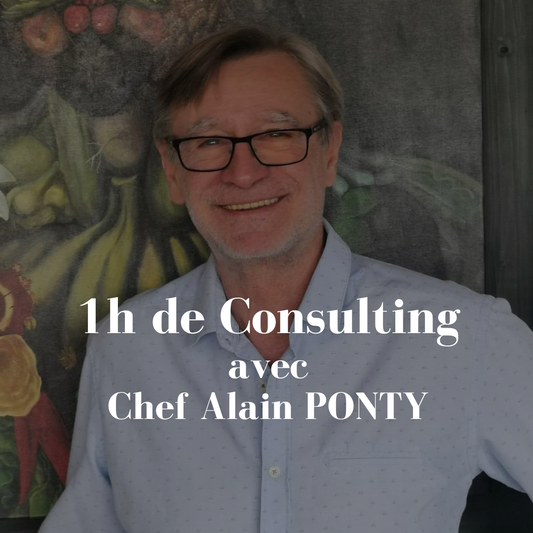 1 heure de Consulting avec le Chef Ponty